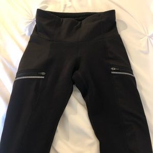 Athleta Fleece Reflective Legging Tight XXS